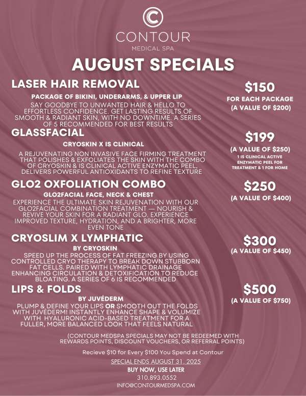Contour Medical Spa Offers in Northridge, Los Angeles, CA