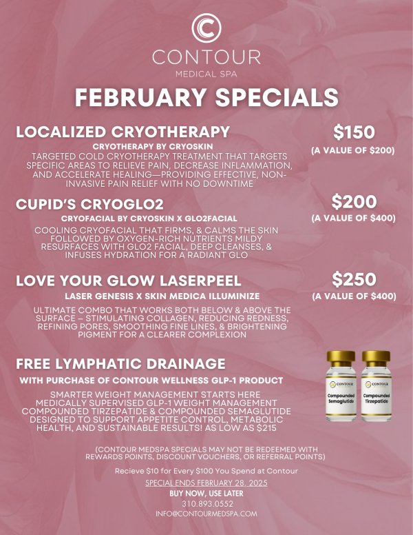 Contour Medical Spa Offers in Northridge, Los Angeles, CA Contour Medical Spa Offers in Northridge, Los Angeles, CA