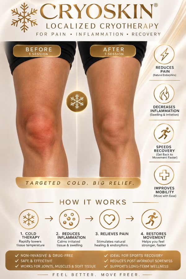 Localized Cryotherapy in Northridge, Los Angeles, CA