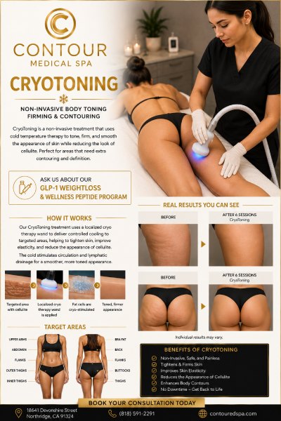 Cryotoning Specialist in Northridge, Los Angeles, CA Cryotoning Specialist in Northridge, Los Angeles, CA