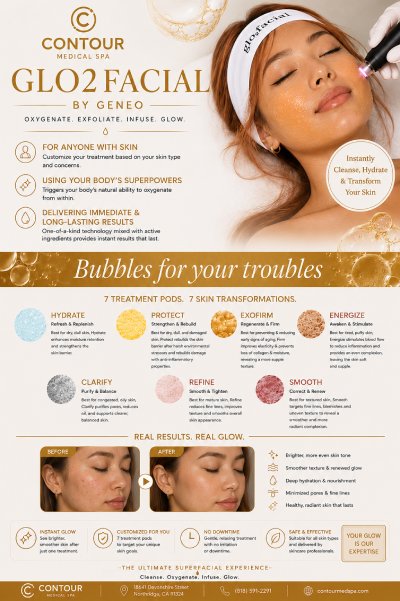 Glo2 Facial by Geneo in Northridge, Los Angeles, CA