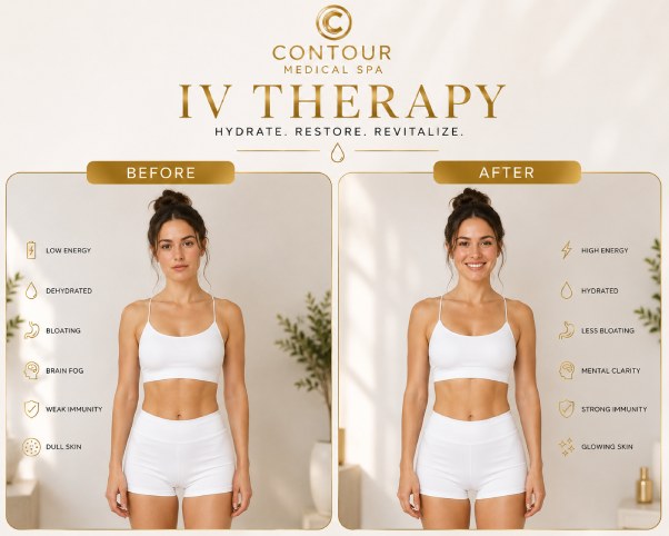 IV Therapy Before and After in Northridge, Los Angeles, CA