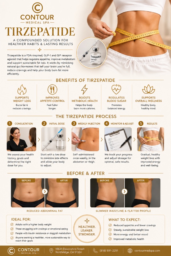 Mounjaro (Tirzepatide) for Medical Weight Loss in Northridge, Los Angeles, CA