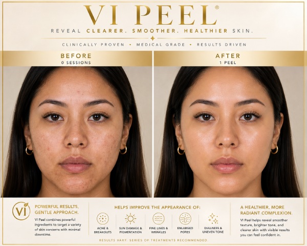 VI PEEL Before and After in Northridge, Los Angeles, CA